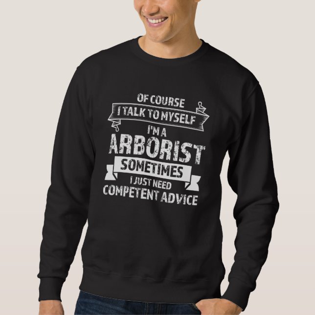 Moletom Mens é claro que eu falo comigo mesmo Eu sou um Ar (Frente)