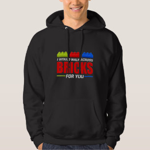 Moletom Mens Eu Ia Caminhar Pelo Brick Por Sua Montagem En
