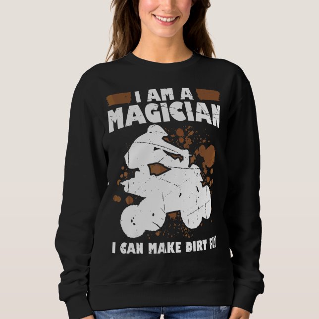 Moletom Mens Eu Sou Um Mágico Eu Posso Fazer Camada De Suj (Frente)