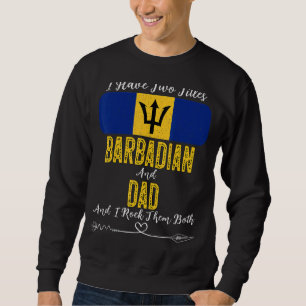 Moletom Mens Eu Tenho Dois Títulos Barbadianos E Pais Barb