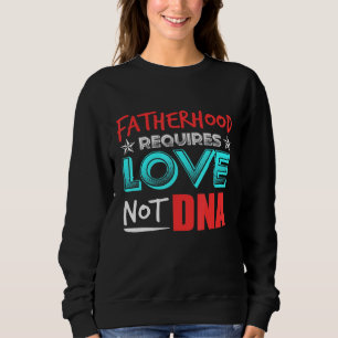 Moletom Mens Fatherhood Requer Amor Não Adn