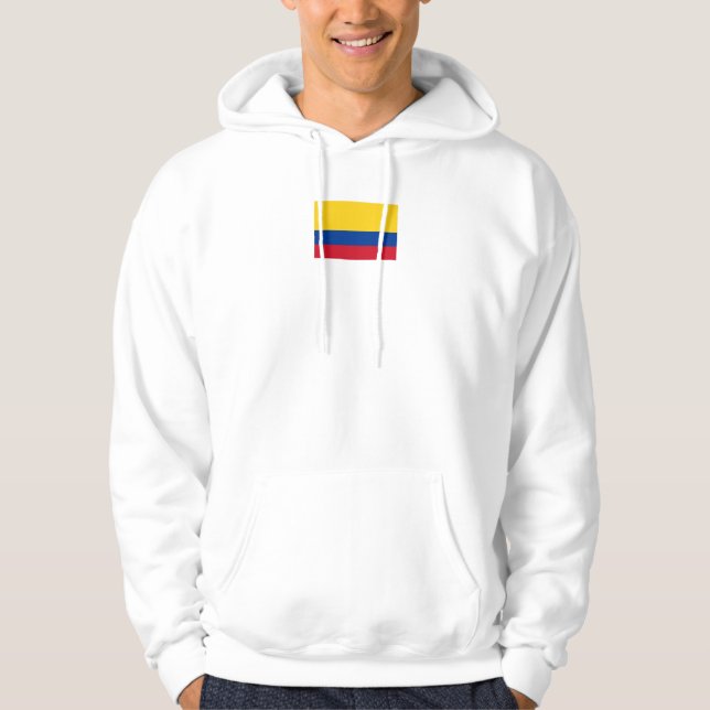 Moletom Mens Flag of Colombia Hoodie (Frente)