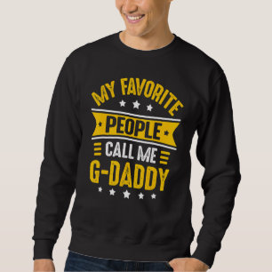 Moletom Mens G Pai Para Homens Meu Pessoas Favorito Me Cha