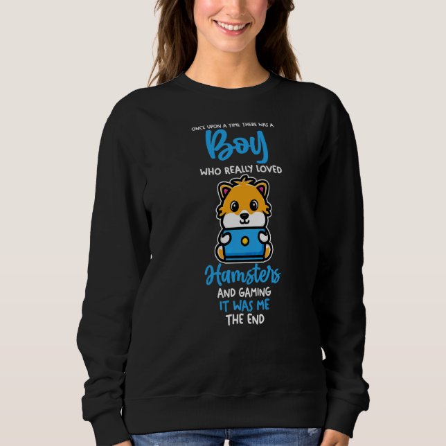 Moletom Mens Gamer Hamster (Frente)