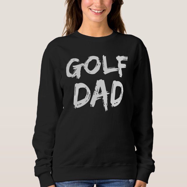 Moletom Mens Golfer Para Homens, Ideia De Pai De Golfe De  (Frente)