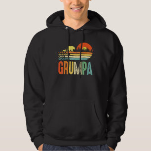 Moletom Mens Grumpa Como Um Avô Só Mais Frio Para Homens R
