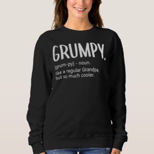 Moletom Mens Grumpy para Homens Dia de os pais normal Avô