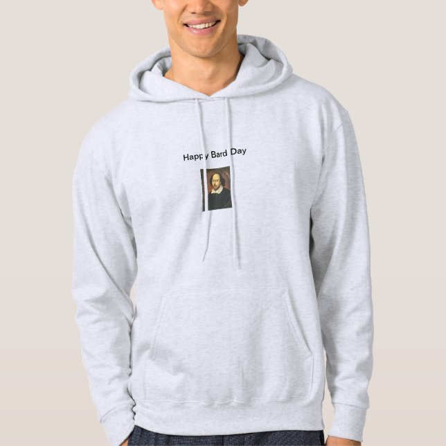 Moletom Men's Happy Bard Day Hoodie (Frente)