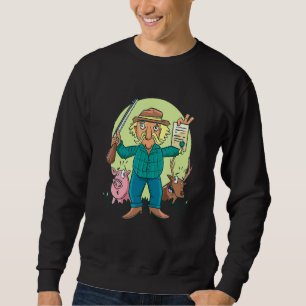Moletom Mens Happy Hunting Deer Wildlife Season Bi