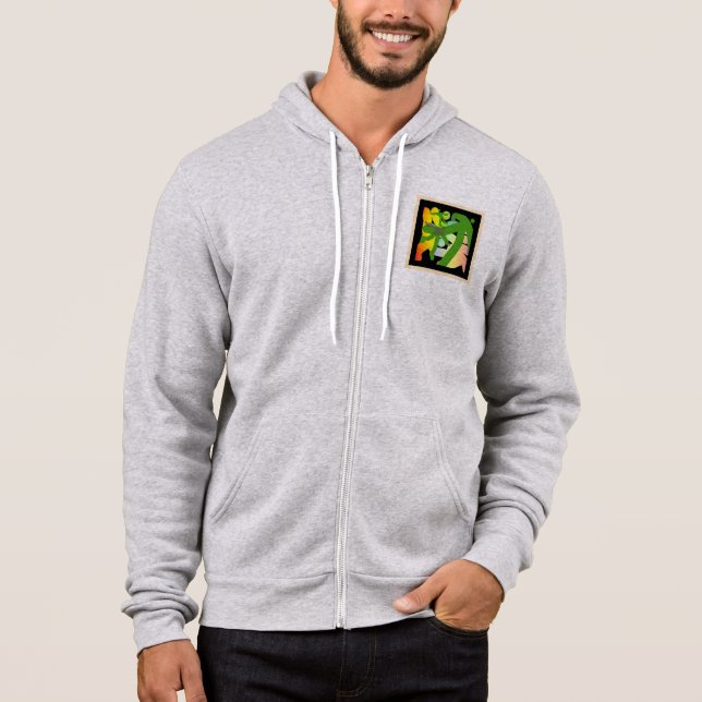 Moletom MENS HOODIE Caindo no Oblivião (Frente)