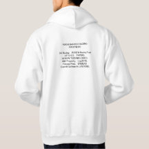 Mens Hoodie com Patrocinadores