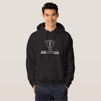 Moletom Mens Hoodie - Logotipo original do GRC - Branco