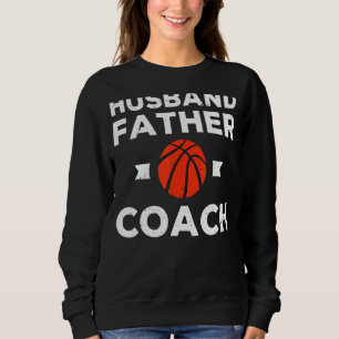 Moletom Mens Husband Padre Coach Coach Pai de basquete