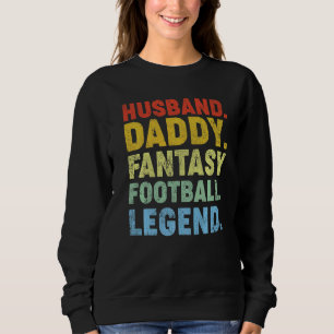 Moletom Mens Husband Pai Fantasy Futebol Legenda Padre