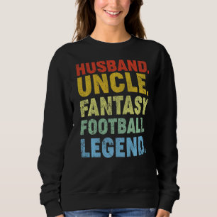 Moletom Mens Husband Tio Fantasy Futebol Legend Padre