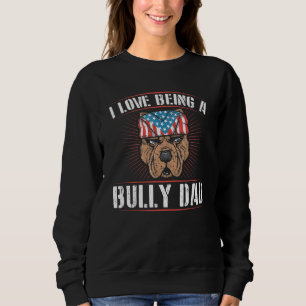 Moletom Mens I Love Be A Bully Pai Dog Owner American B