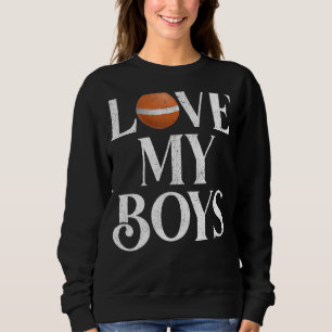 Moletom Mens I Love My Boys Croquet Croquet Pai