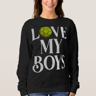 Moletom Mens I Love My Boys Handball Handball Pai Padre