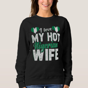 Moletom Mens I Love My Hot Nigerian Wife Nigéria 2