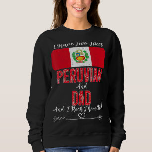 Moletom Mens I Tenho Dois Títulos Peruano E Pai Peru