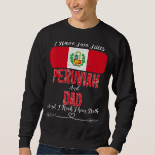 Moletom Mens I Tenho Dois Títulos Peruano E Pai Peru