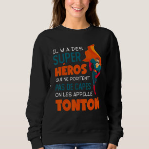 Moletom Mens Il Y A Des Super Heroes Em Les Callelle Tonto