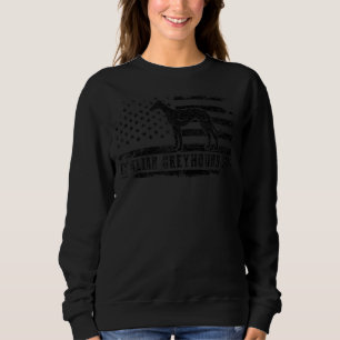 Moletom Mens Italiano Greyhound Pai Afetou American Fla