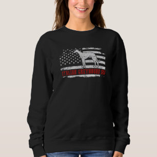 Moletom Mens Italiano Greyhound Pai Afetou American Fla
