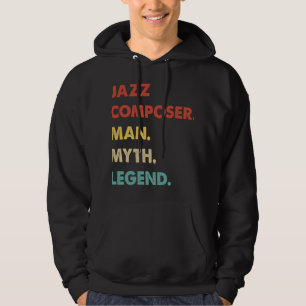 Moletom Mens Jazz Composer Man Myth Legend