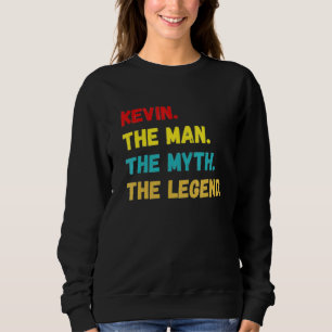 Moletom Mens Kevin O Homem O Mito A Lenda