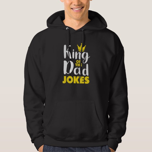 Moletom Mens King Das Piadas Pais (Frente)