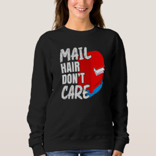 Moletom Mens Mail Hair Não se importa com o Correio dos Co
