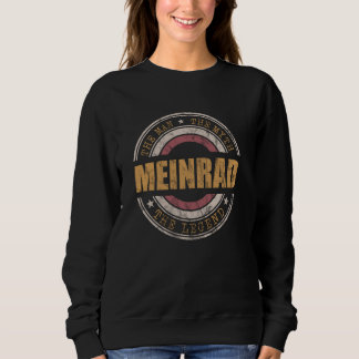 Moletom Mens Meinrad O Homem O Mito A Lenda Primeiro Nome