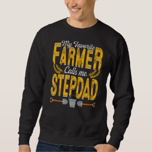 Moletom Mens Meu Agricultor Favorito Me Chama Stepdad Farm