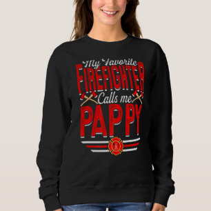 Moletom Mens Meu Bombeiro Favorito Me Chama Pappy Firefi