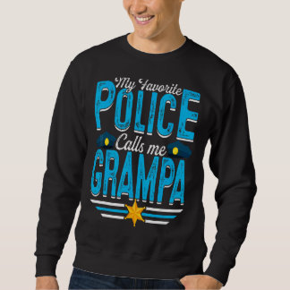 Moletom Mens Minha Polícia Favorita me chama de D do Pai d