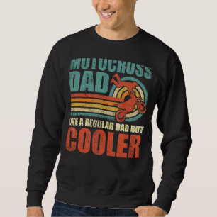 Moletom Mens Motocross Pai Como Um Pai Regular Mas Mais Fr