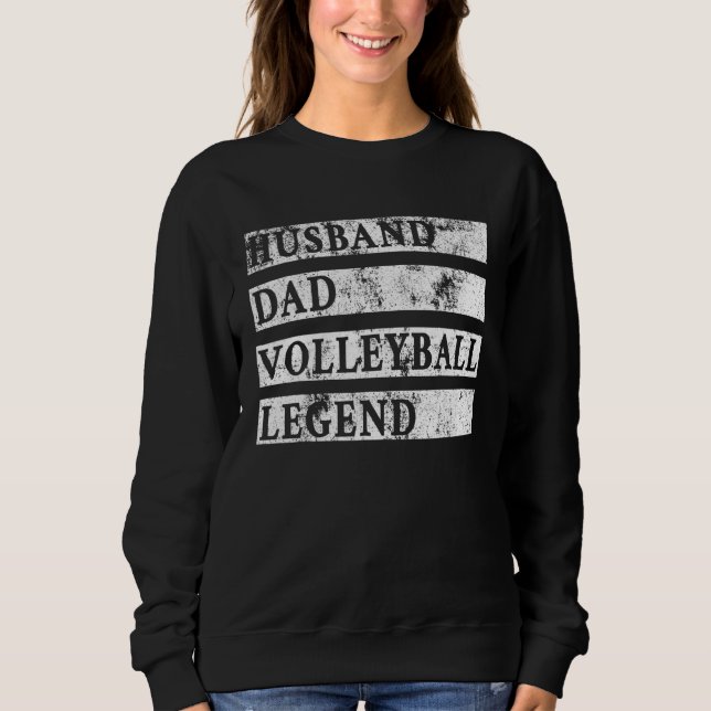 Moletom Mens Pai De Voleibol Para Banda Solteira (Frente)