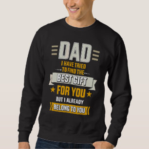 Moletom Mens Pai Tentou Encontrar Melhor Mas Já Pertence A