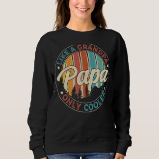 Moletom Mens Papa Como Um Vovô Só Cooler Papa Definiti