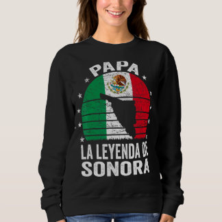 Moletom Mens Papa La Leyenda De Sonora Pai Mexicano Sonora