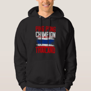 Moletom Mens Ping Pong Show Tailândia Flag
