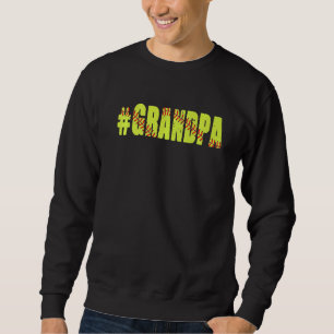 Moletom Mens Retro Dia de os pais Men Softball Grandpa Sof