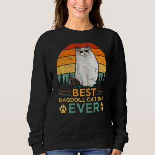 Moletom Mens Retro Style Melhor Pai De Gato De Ragdola Já
