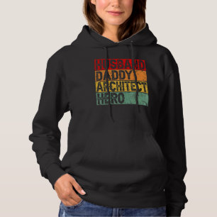 Moletom Mens Retro Vintage Husband Pai Architect Padre'