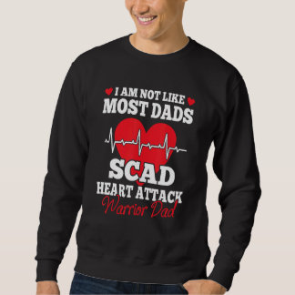 Moletom Mens Scad Heart Attack Warrior Dad - Great Father 