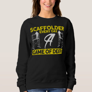 Moletom Mens Scaffolder Um Jogo Da Morte Vintage Scaffoldi