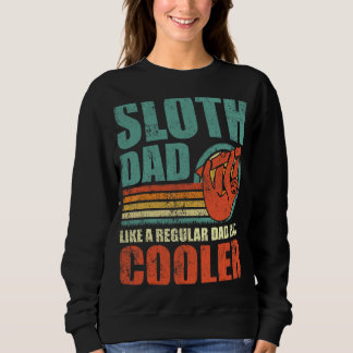 Moletom Mens Sloth Pai Como Um Pai Regular Mas Fath Mais F