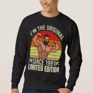 Moletom Mens, sou o original desde 1991, Legal estilo retr