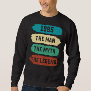 Moletom Mens The Man Myth Legend 1995 27th Birthday For 2